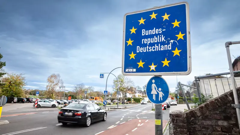 Grens Bundesrepublik Deutschland grensoverschrijdend vervoer